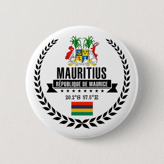 Mauritius Button (Vorderseite)