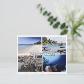 Mauritius - Cap Malheureux - Mosaik - Postkarte (Stehend Vorderseite)