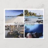 Mauritius - Cap Malheureux - Mosaik - Postkarte (Vorderseite)