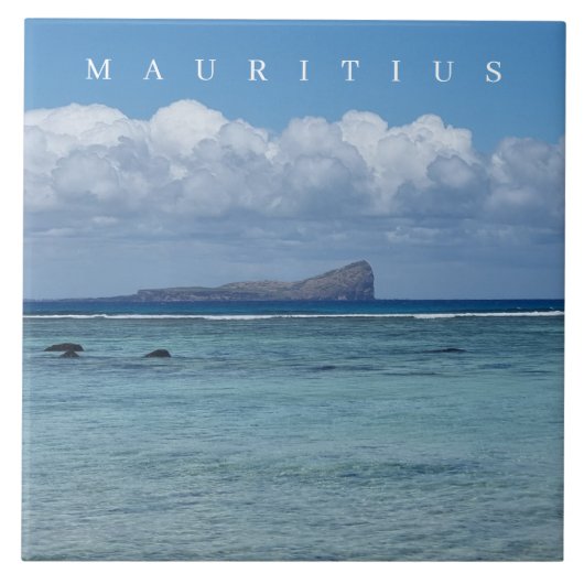 Mauritius Coin de Mire view Keramik Fliesen (Vorderseite)
