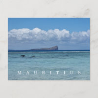 Mauritius Coin de Mire View Postkarte
