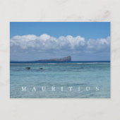 Mauritius Coin de Mire View Postkarte (Vorderseite)