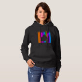Mauritius Farbige Blasen Hoodie (Vorne ganz)