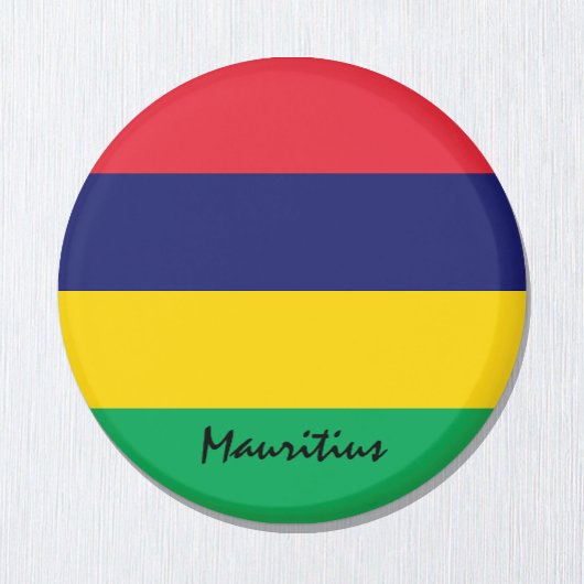 Mauritius flag& afrikanisch - Reise-/Sportfans Magnet