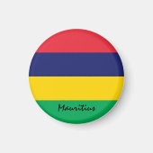 Mauritius flag& afrikanisch - Reise-/Sportfans Magnet (Vorne)