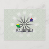 Mauritius Flag Karte 2.0 (Vorderseite)