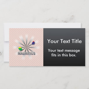 Mauritius Flag Karte 2.0