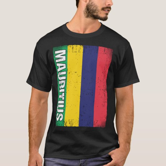 Mauritius Flag Mauritius T-Shirt (Vorderseite)