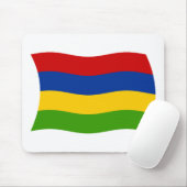 Mauritius Flag Mousepad (Mit Mouse)
