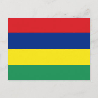 Mauritius Flag Postkarte
