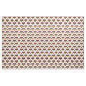 Mauritius Flag Red Heart mode Fabric/Mauritius Stoff (Fat Quarter (45,7 x 55,9 cm))