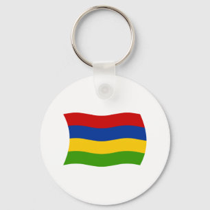 Mauritius Flag Schlüsselanhänger