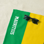 Mauritius Flag Splendid Patriotic Strandtuch (Beispiel)