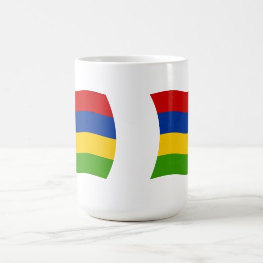 Mauritius Flag Tasse (Mittel)
