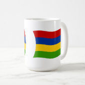 Mauritius Flag Tasse (VorderseiteRechts)
