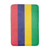 Mauritius-Flagge Badematte (Vorderseite Vertikal)