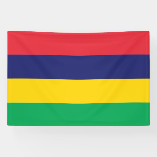 Mauritius-Flagge Banner (Horizontal)