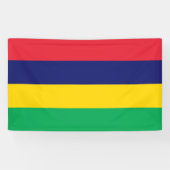 Mauritius-Flagge Banner (Horizontal)