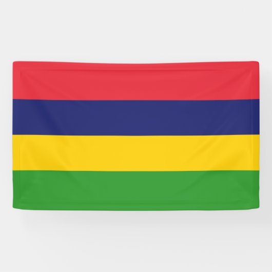 Mauritius-Flagge Banner (Horizontal)