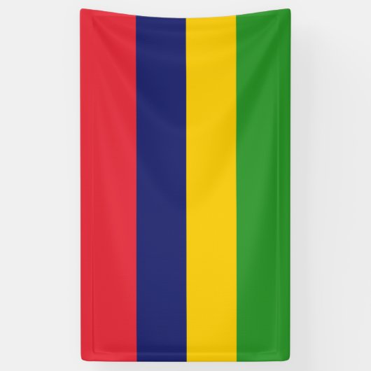 Mauritius-Flagge Banner (Vertikal)