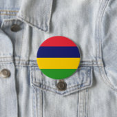 Mauritius-Flagge Button (Beispiel)