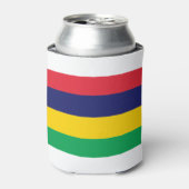 Mauritius-Flagge Dosenkühler (Kanne Vorderseite)