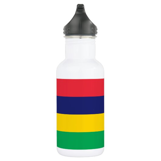 Mauritius-Flagge Edelstahlflasche (Rechts)