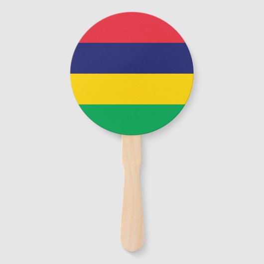 Mauritius-Flagge Fächer (Vorderseite)