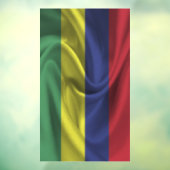 Mauritius-Flagge Fensteraufkleber (Blatt 3)