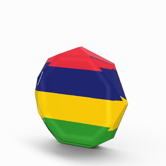 Mauritius-Flagge Fotoblock (Rechts)
