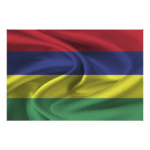 Mauritius-Flagge Fotodruck (Vorne)