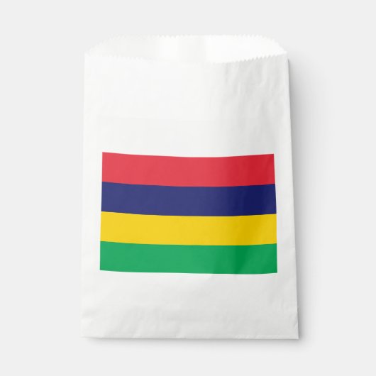 Mauritius-Flagge Geschenktütchen (Vorderseite)