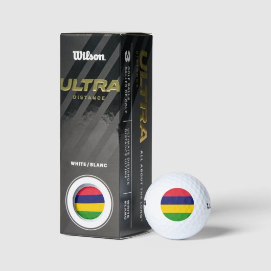 Mauritius-Flagge Golfball (Verpackungen)