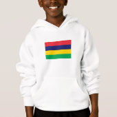 Mauritius-Flagge Hoodie (Vorderseite)