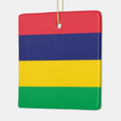 Mauritius-Flagge Keramikornament (Links)