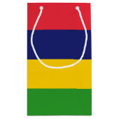 Mauritius-Flagge Kleine Geschenktüte (Rückseite)