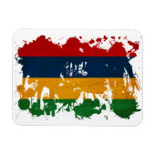 Mauritius-Flagge Magnet (Horizontal)