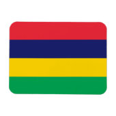 Mauritius-Flagge Magnet (Horizontal)