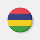 Mauritius-Flagge Magnet (Vorne)