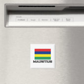 Mauritius-Flagge Magnet (In Situ (Geschirrspüler))