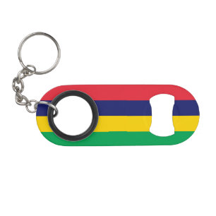 Mauritius-Flagge Mini Flaschenöffner