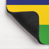 Mauritius-Flagge Mousepad (Ecke)