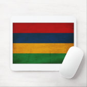 Mauritius-Flagge Mousepad (Mit Mouse)