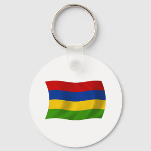 Mauritius-Flagge Schlüsselanhänger