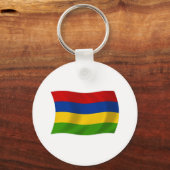 Mauritius-Flagge Schlüsselanhänger (Vorderseite)