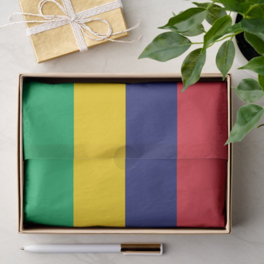 Mauritius-Flagge Seidenpapier (Geschenk)