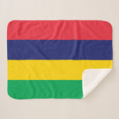 Mauritius-Flagge Sherpadecke (Vorderseite (Horizontal))