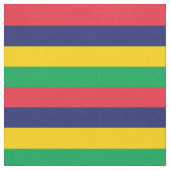 Mauritius-Flagge Stoff (Nahaufnahme)