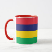 Mauritius-Flagge Tasse (Links)