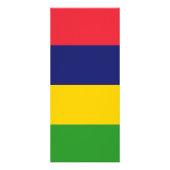 Mauritius-Flagge Werbekarte (Vorne)